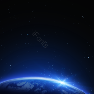 发光 光效 渐变 星辰 环保 星际 家园 宇宙