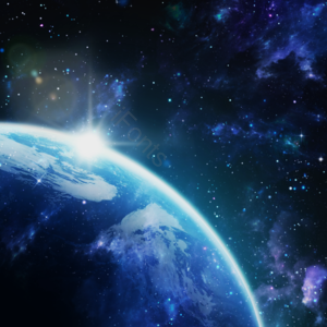 宇宙 光泽感 光效 渐变 星辰 环保 美丽地球 星际