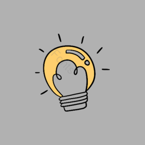 灵光一闪 光亮 光明 可爱 明亮 灯泡 照明 闪亮