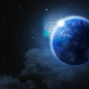 星空云 星辰 环保 星际 光泽感 家园 美丽地球 发光