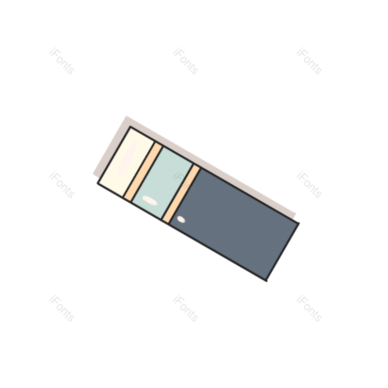 绘画工具图片,蓝色元素,PNG,免抠素材