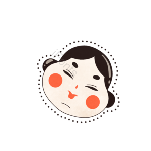 艺伎 可爱的娃娃 开心的娃娃 漂亮的娃娃 娃娃装饰 日本娃娃