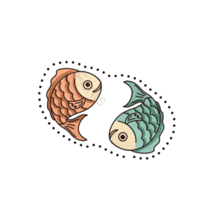 鱼 鱼群 水 游鱼 小鱼 鱼插画 水杯 蓝色的水