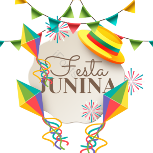 愉快的 庆祝 巴西 festa junina 取色 夏季 和风装饰