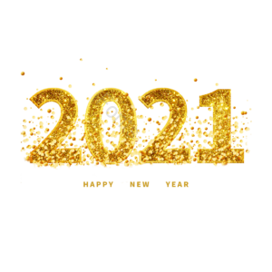 渐变 新年快乐 年份 金色 洒金 金粉 粒子 装饰
