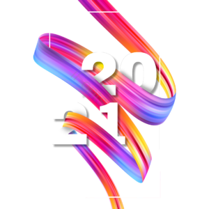 动态 光彩夺目 文摘 2021年 分层 立体 矩形边框 简单的