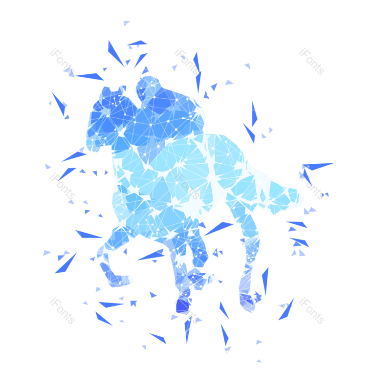 科技图片,比赛元素,速度PNG,蓝色免抠素材