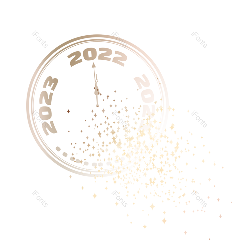 复古图片,碎片元素,金属PNG,钟表免抠素材