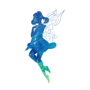 天使 星空星河星球 剪影 光点灯光光效 绘 美女 仙女 金粉粉末