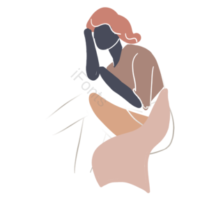 时尚女性 长发女孩 美丽可爱 裙子 女生姑娘 丫头 扁平人物 企业白领