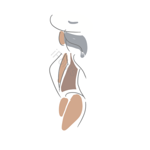 卡通 人物 手绘 长发 女士 插画 长发女人 性感