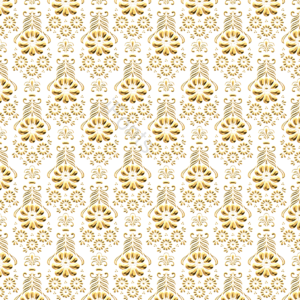 无缝 巴洛克式 thai pattern 图案 泰国 花砖