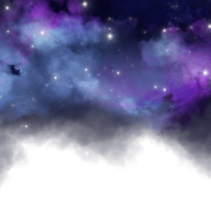 漂浮 星云 紫色 图形 太空 梦幻 发光 星球