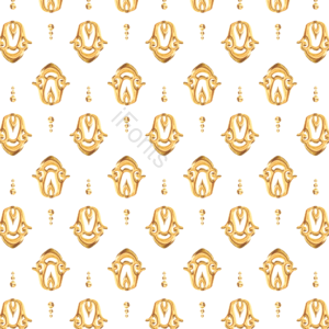 thai pattern 巴洛克式 金色 印花 底纹 泰国 格子