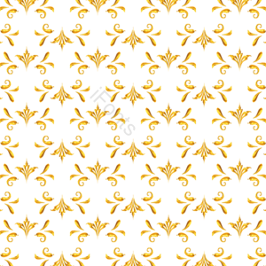 巴洛克 金色 泰国 thai pattern 模式 花纹 印花