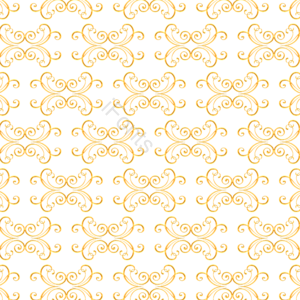 thai pattern 金色 泰国 巴洛克 图案 平铺