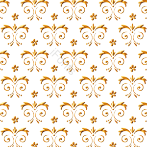 thai pattern 泰国 巴洛克 花纹 模式 平铺