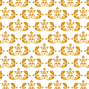 thai pattern 巴洛克 金色 花纹 模式 泰国 图案