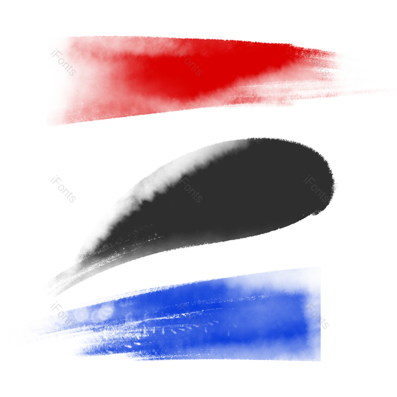 元素图片,蓝色元素,素材PNG,水彩免抠素材