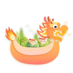 端午节 龙舟 粽子 节日 中国 习俗 传统 绿色