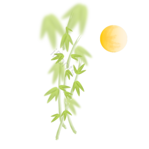 端午节 龙舟 竹子 粽子 绿色 卡通 习俗 传统