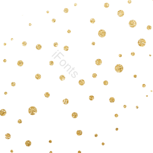 简约 金色 散布 圆点 手绘 质感 金箔 圆形