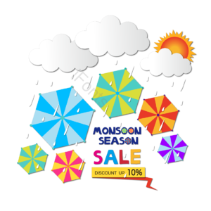 特卖 云 天气 样式 季节 季风 下雨 雨伞