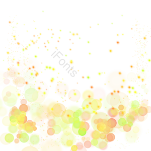 手绘 星星 glitter 星光 黄色 光晕 华丽