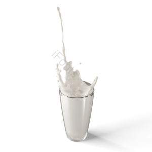 牛奶 白色 玻璃杯 玻璃质感 立体 流体 液体 3d