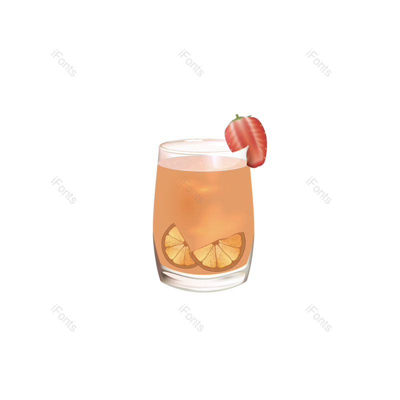元素图片,冰块元素,彩色PNG,饮品免抠素材