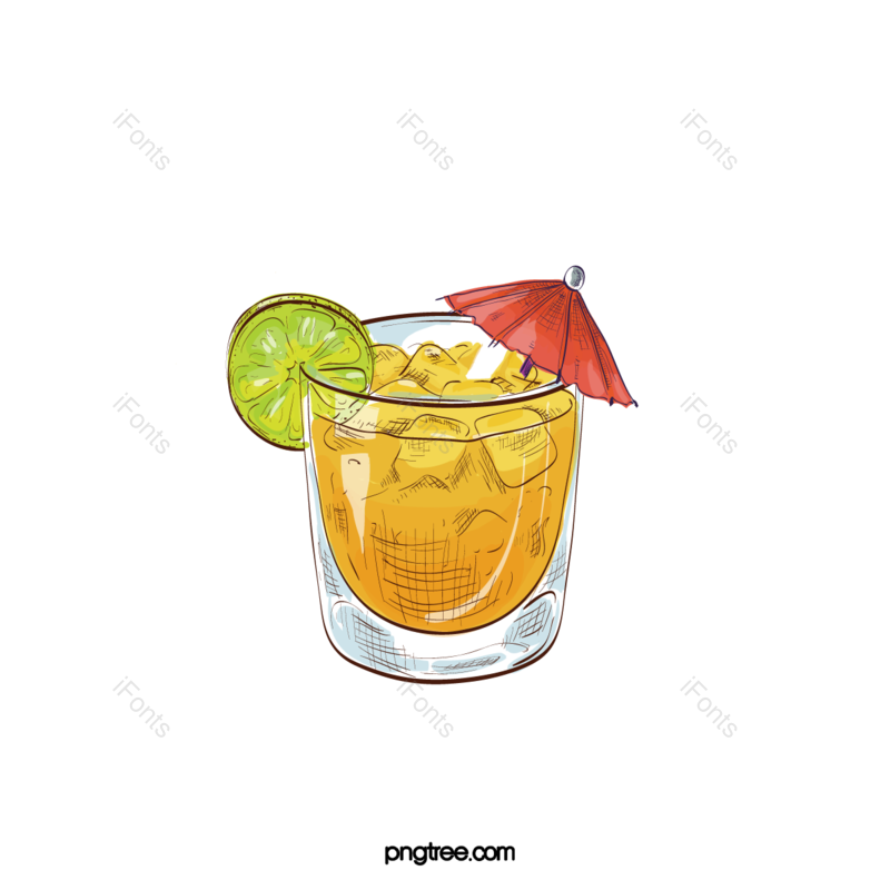 卡通图片,夏天元素,庆典PNG,饮料免抠素材