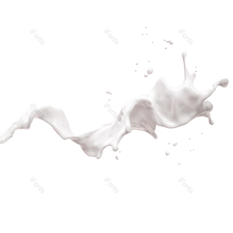 立体图片,飞溅元素,牛奶PNG,液体免抠素材