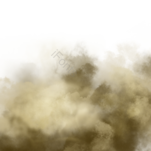 雾气 弥漫 手绘 天空 城市 云雾 污染 装饰