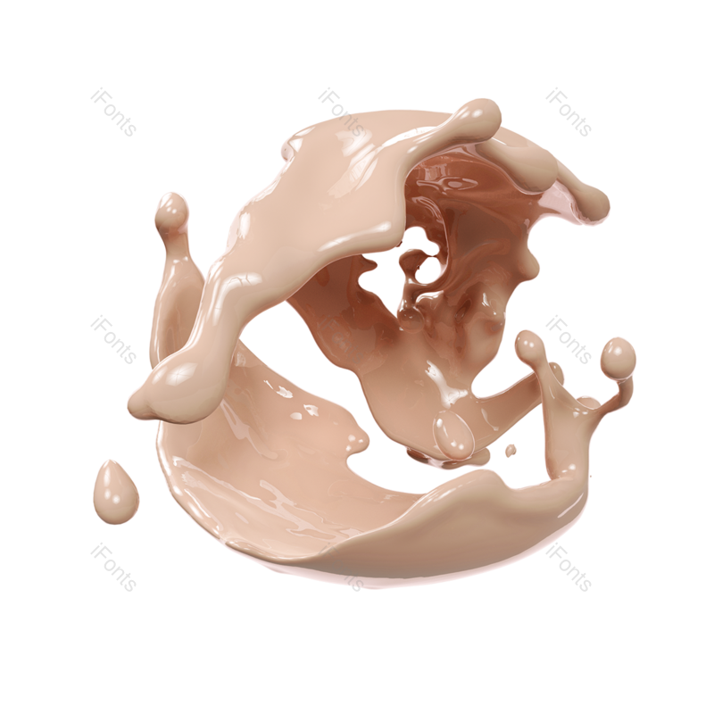 立体图片,飞溅元素,液体PNG,3D免抠素材