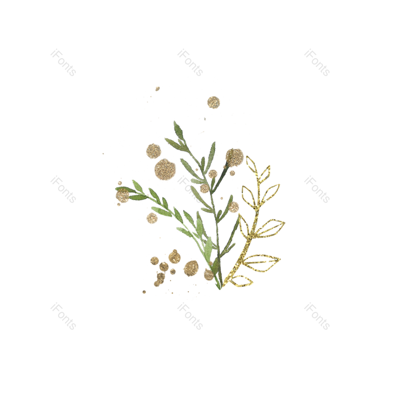 叶子图片,闪亮元素,树叶PNG,春季免抠素材
