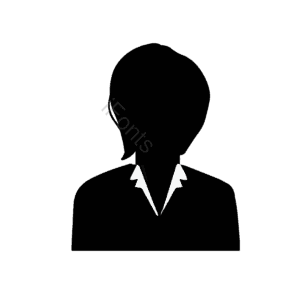 成功 成功人士 黑色 白领 短发 女孩 头像 商务