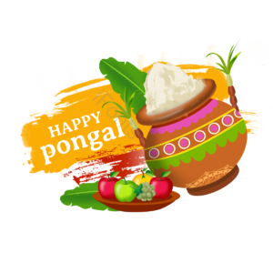 卡通 印度 陶瓷 丰收节 庆典 pongal makar sankranti
