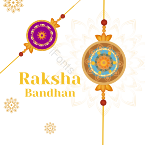 raksha bandhan rakhi 金色 艺术 印度 兄弟 姐妹