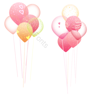 生日 派对 金纸 彩色纸屑 气球 彩球 彩色