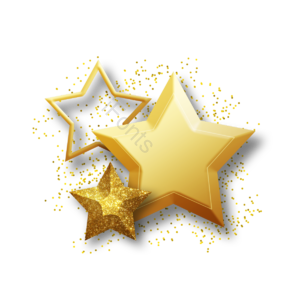 五角星 金粉 光泽感 christmas star 立体感 亮片 镂空