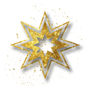 闪耀 金粉 镂空 多角星星 八角星 立体感 christmas star