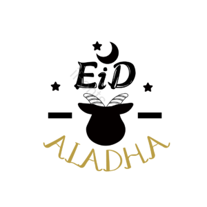 绵羊 月亮 黑色 黄色 svg 卡通 手绘 eid