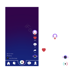抖音 界面 tiktok interface 媒体 国际版 社交 娱乐
