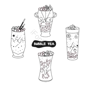 星星奶茶 巧克力棒奶茶 咖啡奶茶 休闲饮品 甜品