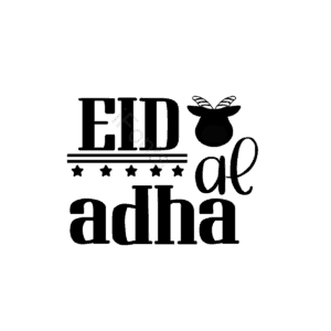 月亮 黑色 黄色 卡通 手绘 svg eid al