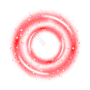 红色 白色 环形 red glow 颗粒感 光效 发光