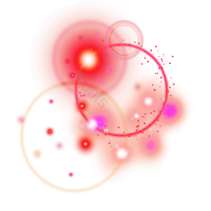 分散的 red glow 白色 粉色 颗粒感 红色 爆炸