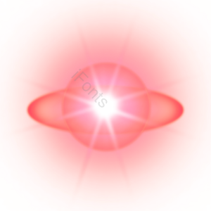 red glow 渐变 红色 光晕 爆炸 光效 白色