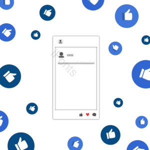 点赞 蓝色 开心 facebook ins 拇指 分享 社交