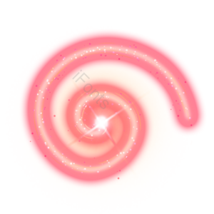 螺旋形 red glow 红色 亮点 光效 发光 白色
